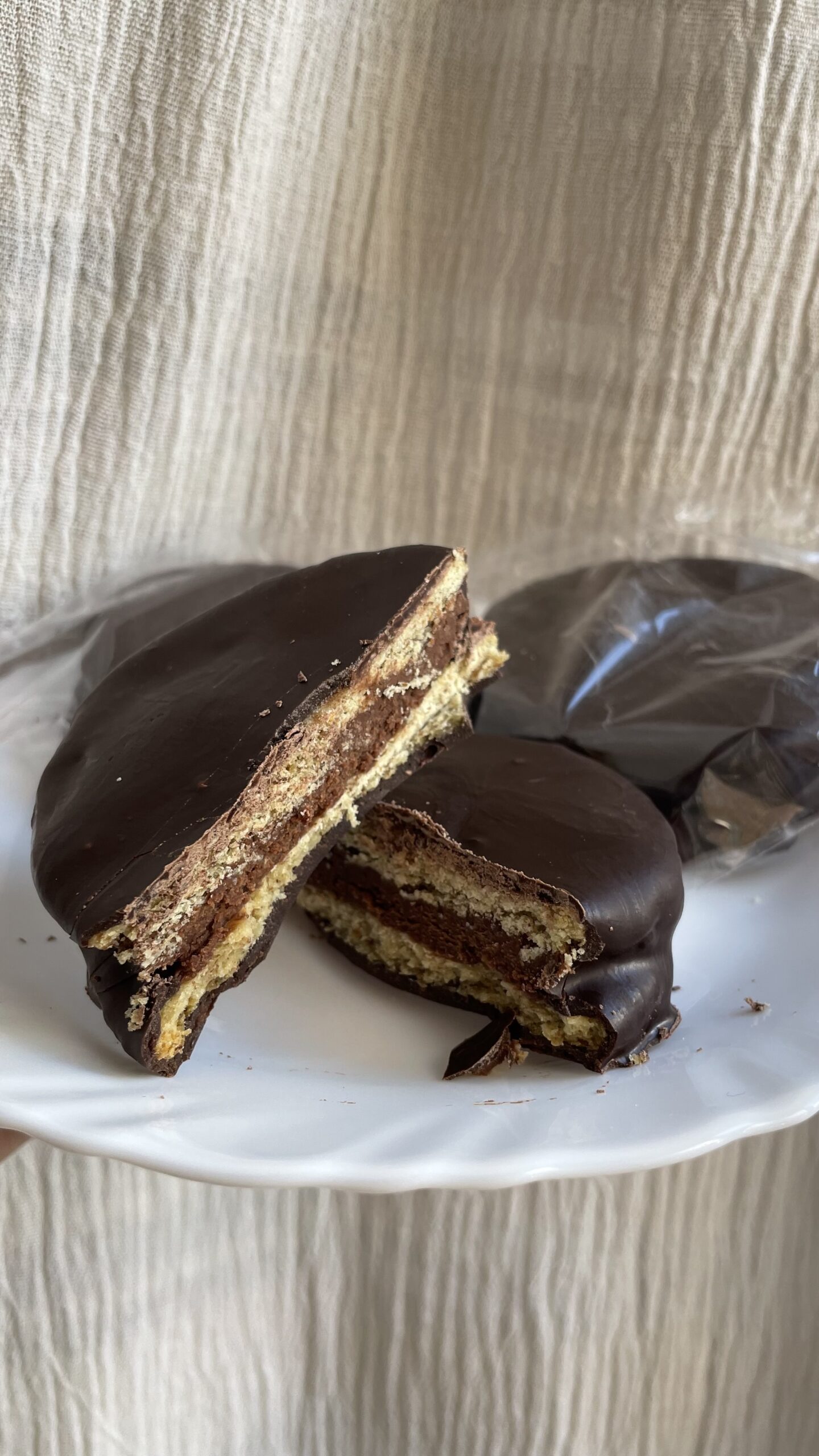Alfajor bañado en Chocolate