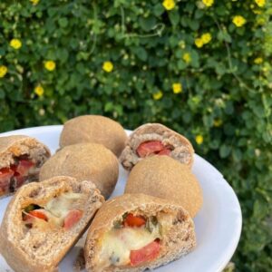 Chips Rellenos con Caprese(12)
